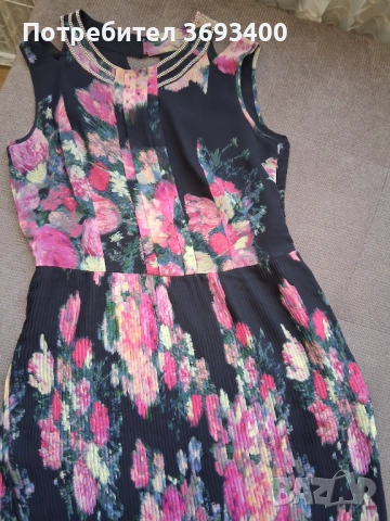 Официална рокля от шифон, снимка 2 - Рокли - 54109435