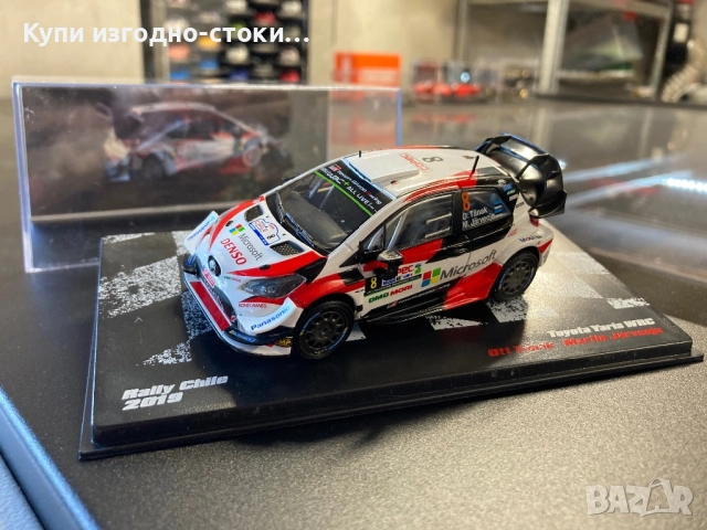Toyota Yaris WRC метален модел 1:43, снимка 4 - Колекции - 51818208
