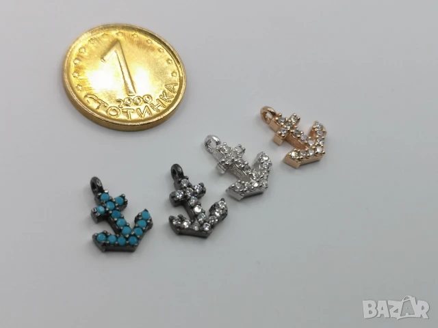 Дамско колие със сребърна висулка с циркони, снимка 8 - Колиета, медальони, синджири - 50645403