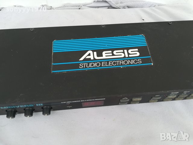 ALESIS-ВНОС SWISS 1610231519, снимка 3 - Ресийвъри, усилватели, смесителни пултове - 42595152