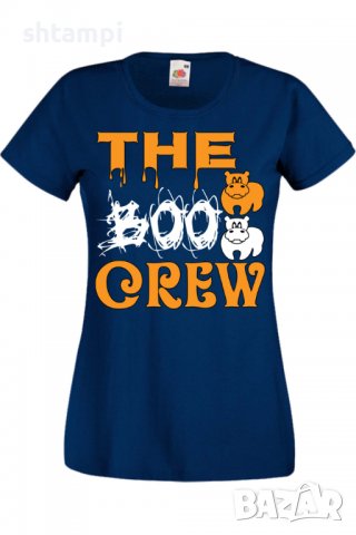 Дамска тениска The Boo Crew 2,Halloween,Хелоуин,Празник,Забавление,Изненада,Обичаи,, снимка 6 - Тениски - 38144187