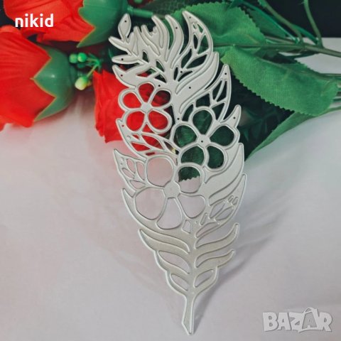 шанца перо с цветя , снимка 2 - Други - 34278007