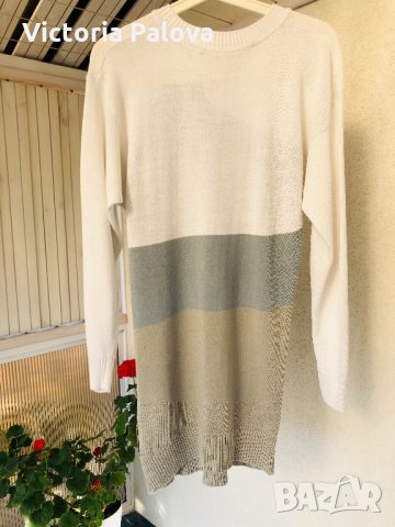 Дизайнерски италиански пуловер ZUCCHERO, снимка 6 - Блузи с дълъг ръкав и пуловери - 30701343