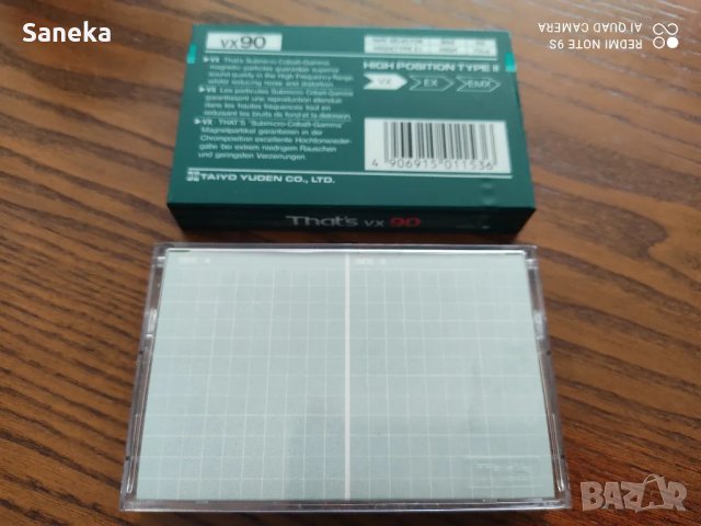 Thats's VX90, снимка 3 - Аудио касети - 48054463