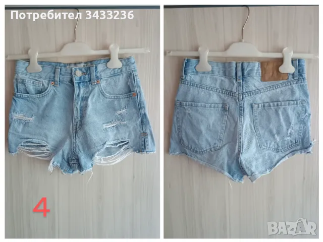 Дамски дънкови къси гащи и гащеризони ххс, снимка 4 - Якета - 50052095