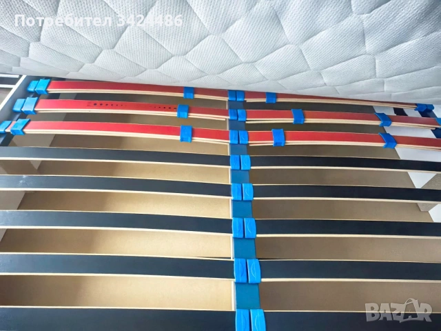 Cпален комплект „Жаклин М“, подматрачна рамка и двулицев матрак, снимка 10 - Спални и легла - 54021119