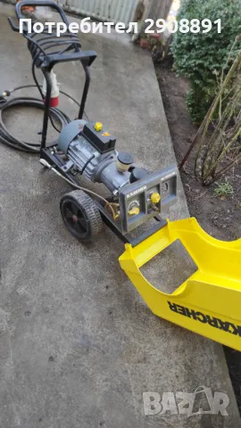 Водоструйка karcher hd 1000 sei, снимка 4 - Градинска техника - 48617601