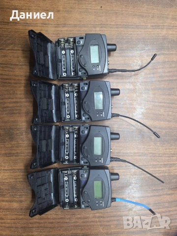 Продавам Sennheiser IEM 300G2 комплект с комбайнер , снимка 3 - Микрофони - 53205659