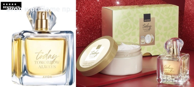 Парфюм TTA Today 50, 100 ml, ​Подаръчен комплект TTA Today