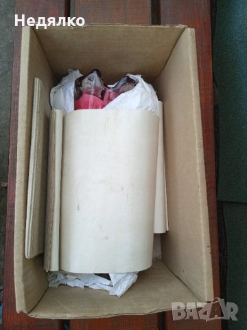 Винтидж ваза Мурано,оловен кристал,Нова с кутия, снимка 14 - Антикварни и старинни предмети - 35174605