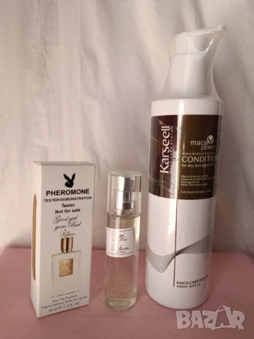 Промо комплект 45-парфюм тестер Killian+балсам за изтощена коса