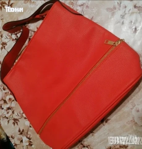 Нова Кожена Дамска Чанта , снимка 4 - Чанти - 50775791