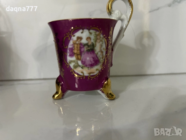 Винтидж викторианска чаша, снимка 10 - Антикварни и старинни предмети - 52384129