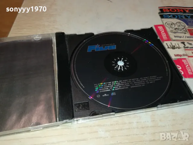 INVINCIBLE FIVE CD 1804252012, снимка 7 - CD дискове - 49944763