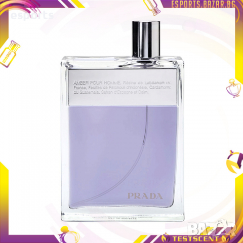 Мъжки парфюм Prada Amber Pour Homme EDT тестер 100мл тоалетна вода