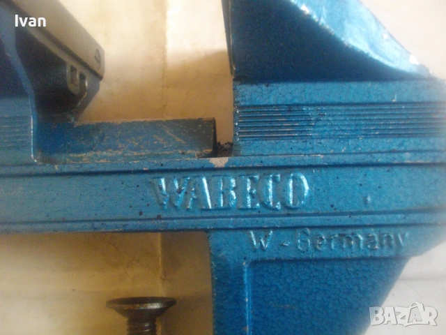 Алуминиево менгеме оригинално старо качество Западна Германия WABECO 100 West Germany, снимка 10 - Менгемета - 54010101