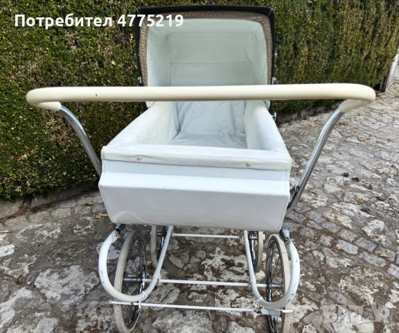 Silver Cross Freeway 1960s - винтидж бебешка количка, класика, снимка 14 - Детски колички - 53948687