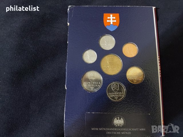 Комплектен сет - Словакия в крони, снимка 3 - Нумизматика и бонистика - 37782129
