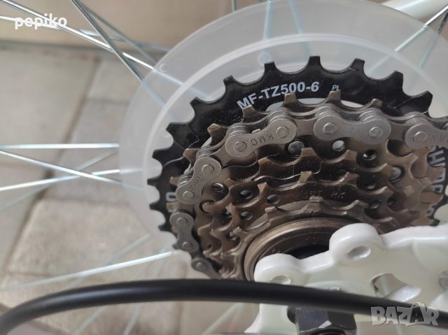 Продавам колела внос от Германия юношески велосипед AVIGO STYLIN 24 цола преден амортисьор, снимка 4 - Велосипеди - 37229551