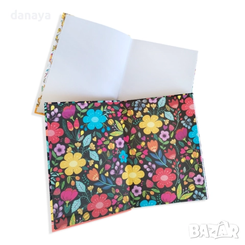 6011 Бележник Тефтер Скицник за рисуване и писане, цветни твърди корици, 80 листа, А5, снимка 6 - Ученически пособия, канцеларски материали - 51776244