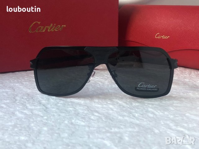 Cartier висок клас мъжки слънчеви очила с поляризация, снимка 6 - Слънчеви и диоптрични очила - 37347959