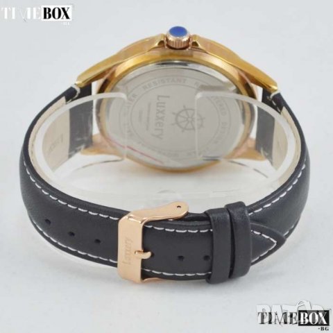 LUXXERY Boston Montre Business BOS11 Rose Gold. Нов мъжки часовник, снимка 4 - Мъжки - 30517309
