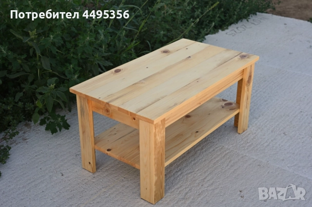 Холна маса масивно дърво, снимка 4 - Маси - 51608943