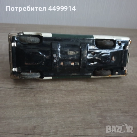 Стара ламаринена количка играчка Ichiko Japan 1960, снимка 7 - Колекции - 52380354