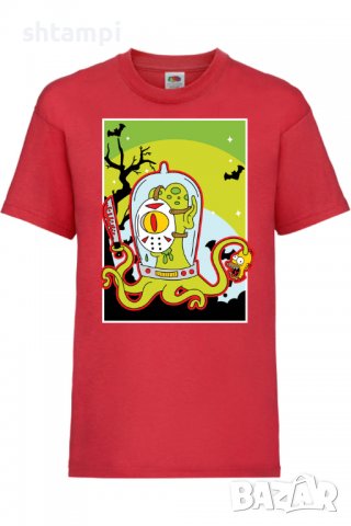 Детска тениска The Simpsons Alien,Halloween,Хелоуин,Празник,Забавление,Изненада,Обичаи,, снимка 3 - Детски тениски и потници - 38157982