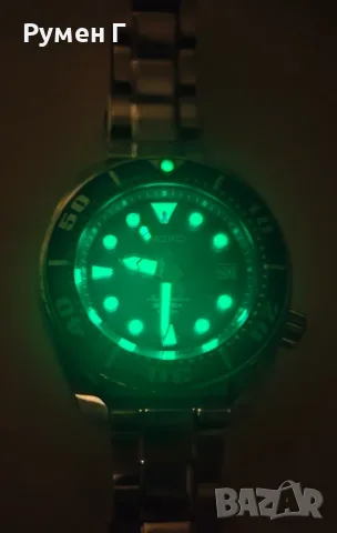 Seiko Prospex JDM Sumo "Blumo" SBDC033 (6R15) – Култов Дайвър + сапфир, бартер, снимка 10 - Мъжки - 56132422