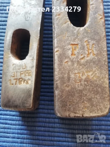 Стари занаятчийски и битови чукове, 100% автентичност., снимка 16 - Декорация за дома - 32020651