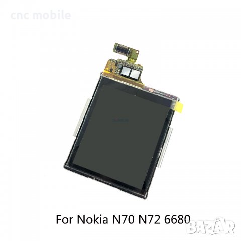 Дисплей  Nokia N70 - Nokia N72 - Nokia 6680, снимка 2 - Резервни части за телефони - 11780415