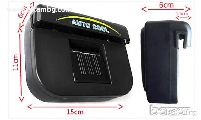 1416 Соларен вентилатор за автомобил, снимка 2 - Аксесоари и консумативи - 30908841