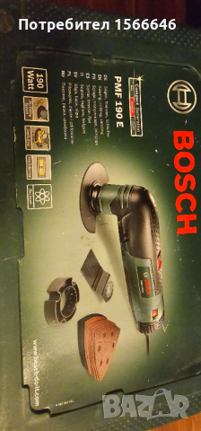 Мултифункционален инструмент Bosch PMF 190E, снимка 2 - Други инструменти - 44810517