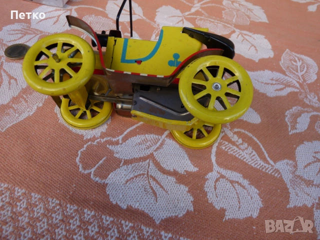 Стара метална  количка, снимка 5 - Колекции - 53133315