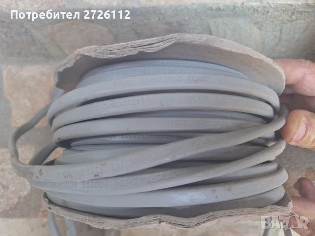 Електрически кабел , снимка 3 - Електро услуги - 50941750