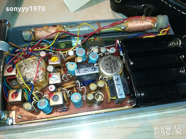 поръчано-tenor-japan-ретро радио+кожен кеис и документ, снимка 6 - Радиокасетофони, транзистори - 29185780