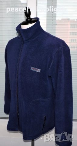 Polo Ralph Lauren Sport Mens Full Zip  Polar Fleece Jacket Ink Blue Size L /XL , снимка 7 - Суичъри - 52670975