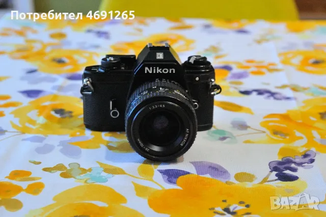 Nikon EM Olympus OM-10, снимка 7 - Фотоапарати - 56004291