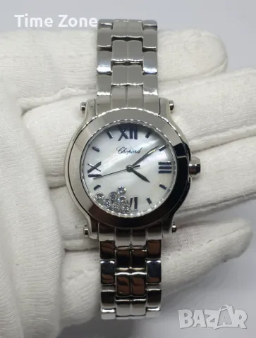 Chopard Happy Sport 36mm Steel MOP Dial Diamonds Дамски Различни Варианти
