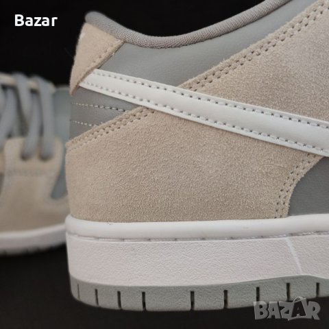 Nike SB Dunk Summit White Grey Wolf Сиви Маратонки Обувки Размер 43 Номер 27.5см Стелка Оригинални , снимка 6 - Други - 40508503