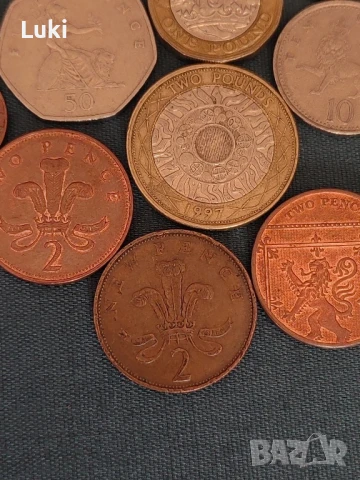 Монети Кралица Елизабет || - лот 2, снимка 4 - Нумизматика и бонистика - 51112599