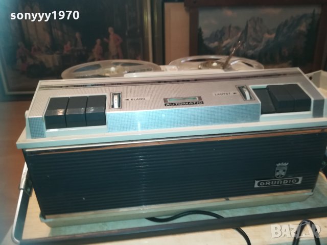 grundig germany ретро ролка 2602211914, снимка 11 - Ресийвъри, усилватели, смесителни пултове - 31967635