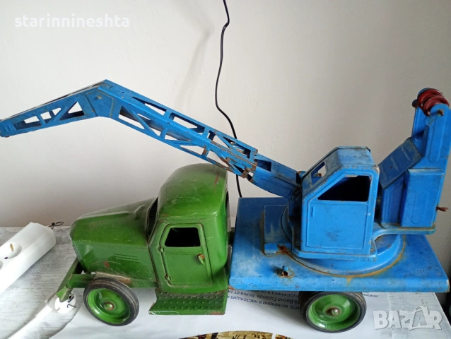 РЕДЪК МУЗЕЕН ЕКСПОНАТ! Метален камион СИМ (ЗиС) – 1960 г. – ЗА РЕСТАВРАЦИЯ, снимка 2 - Колекции - 54095960