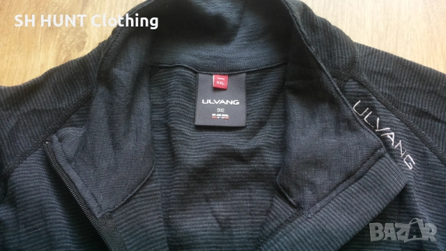 ULVANG RAV 100% TURTLE NECK Zip 100% Merino Wool разме XL / XXL термо блуза 100% Мерино вълна - 2413, снимка 11 - Пуловери - 53917478