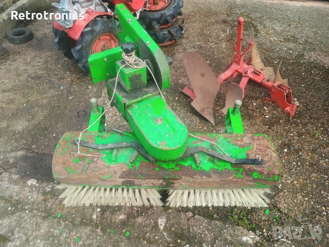 Honda F800 мотокултиватор мотоблок с прикачен инвентар, снимка 8 - Градинска техника - 54161318