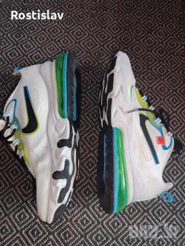 Nike 270 Air max оригинални маратонки в перфектно състояние без забележки като нови. , снимка 3 - Маратонки - 55959344