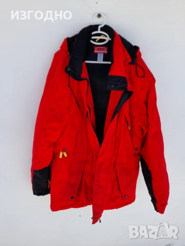 15€ 3/4 ТОПЛО ЧЕРВЕНО И ЧЕРНО ЯКЕ С ПУХ ОТВЪТРЕ