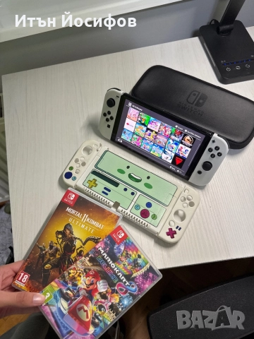 Nintendo Switch Oled с игри sd card