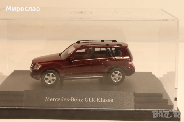 BUSCH H0 1/87 MERCEDES BENZ GLK МОДЕЛ КОЛИЧКА ИГРАЧКА, снимка 2 - Колекции - 54030614